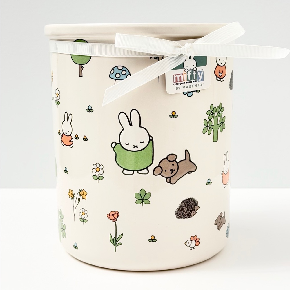 Miffy and Friends Ceramic Utensils Container / Storage Jar (LAST ONE)